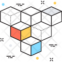 پیش‌نمایش فایل cube-378 از پک مجموعه رنگ‌های تخت آیکن خطی