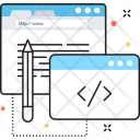 پیش‌نمایش فایل development-245 از پک مجموعه رنگ‌های تخت آیکن خطی