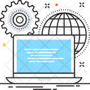 پیش‌نمایش فایل development-246 از پک مجموعه رنگ‌های تخت آیکن خطی