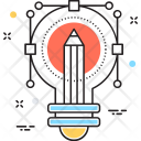 پیش‌نمایش فایل idea-645 از پک مجموعه رنگ‌های تخت آیکن خطی