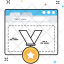 پیش‌نمایش فایل certified-web-7 از پک مجموعه رنگ‌های تخت آیکن خطی