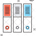پیش‌نمایش فایل file-folders-52 از پک مجموعه رنگ‌های تخت آیکن خطی