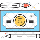 پیش‌نمایش فایل paid-content از پک مجموعه رنگ‌های تخت آیکن خطی