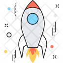 پیش‌نمایش فایل rocket-1049 از پک مجموعه رنگ‌های تخت آیکن خطی