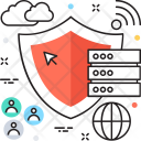 پیش‌نمایش فایل server-security-41 از پک مجموعه رنگ‌های تخت آیکن خطی