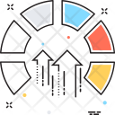پیش‌نمایش فایل analytics-1267 از پک مجموعه رنگ‌های تخت آیکن خطی