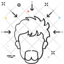 پیش‌نمایش فایل criticism از پک مجموعه رنگ‌های تخت آیکن خطی