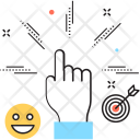 پیش‌نمایش فایل feedback-135 از پک مجموعه رنگ‌های تخت آیکن خطی