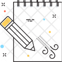 پیش‌نمایش فایل sketchpad-3 از پک مجموعه رنگ‌های تخت آیکن خطی