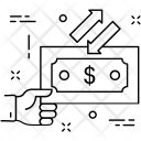 پیش‌نمایش فایل transaction-124 از پک مجموعه آیکن خطی تخت