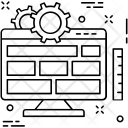 پیش‌نمایش فایل development-247 از پک مجموعه آیکن خطی تخت