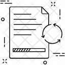 پیش‌نمایش فایل file-processing-8 از پک مجموعه آیکن خطی تخت