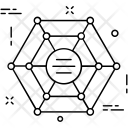 پیش‌نمایش فایل networking-100 از پک مجموعه آیکن خطی تخت