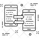 پیش‌نمایش فایل data-share-24 از پک مجموعه آیکن خطی تخت