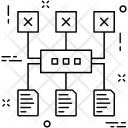 پیش‌نمایش فایل sitemap-122 از پک مجموعه آیکن خطی تخت