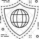 پیش‌نمایش فایل defense-11 از پک مجموعه آیکن خطی تخت