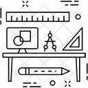 پیش‌نمایش فایل geometry-131 از پک مجموعه آیکن خطی تخت