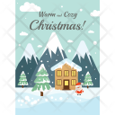 پیش‌نمایش فایل christmas-landscape از پک کارت‌ها کریسمس