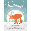 پیش‌نمایش فایل christmas-reindeer-1 از پک کارت‌ها کریسمس