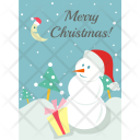 پیش‌نمایش فایل christmas-snowman-1 از پک کارت‌ها کریسمس