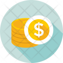 پیش‌نمایش فایل dollar-coins-7 از پک بانکداری و امور مالی