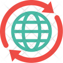 پیش‌نمایش فایل globe-arrows از پک مدیریت پروژه