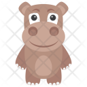 پیش‌نمایش فایل hippopotamus-20 از پک حیوانات بامزه