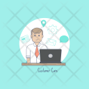 پیش‌نمایش فایل customer-328 از پک مجموعه ایلاستریشن مفهومی