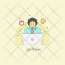 پیش‌نمایش فایل digital-marketing-37 از پک مجموعه ایلاستریشن مفهومی