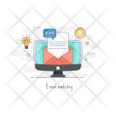 پیش‌نمایش فایل email-marketing-114 از پک مجموعه ایلاستریشن مفهومی