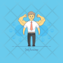 پیش‌نمایش فایل strong-businessman-1 از پک مجموعه ایلاستریشن مفهومی