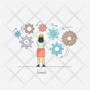 پیش‌نمایش فایل teamwork-164 از پک مجموعه ایلاستریشن مفهومی