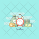 پیش‌نمایش فایل time-is-money-99 از پک مجموعه ایلاستریشن مفهومی