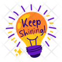پیش‌نمایش فایل keep-shinning-12708528 از پک استیکرهای دستاوردها