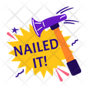 پیش‌نمایش فایل nailed-it-12708532 از پک استیکرهای دستاوردها