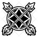پیش‌نمایش فایل crossed-arrows-12999546 از پک تتوها روسی