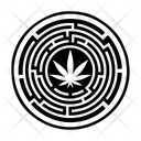 پیش‌نمایش فایل cannabis-labyrinth-12994931 از پک شاهدانه و مجموعه نماد ماری‌جوانا