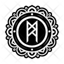 پیش‌نمایش فایل rune-portal-12939080 از پک جادو نمادها کیمیاگری