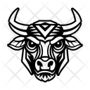 پیش‌نمایش فایل bull-face-12886832 از پک حیوانات و پرندگان