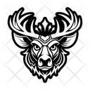 پیش‌نمایش فایل moose-head-12886881 از پک حیوانات و پرندگان