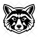 پیش‌نمایش فایل raccoon-face-12886894 از پک حیوانات و پرندگان