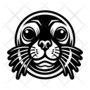 پیش‌نمایش فایل seal-face-12886899 از پک حیوانات و پرندگان