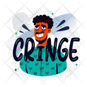 پیش‌نمایش فایل cringe-character-12816025 از پک استیکرهای واکنش