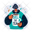 پیش‌نمایش فایل spill-the-tea-12816362 از پک استیکرهای واکنش