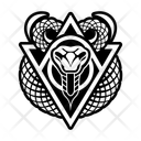 پیش‌نمایش فایل geometric-snake-13124953 از پک زندگی جاودانه و بی‌پایان