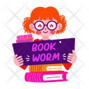 پیش‌نمایش فایل bookworm-13194278 از پک مجموعه استیکر دخترانه بامزه