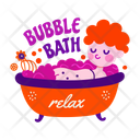 پیش‌نمایش فایل bubble-bath-13194281 از پک مجموعه استیکر دخترانه بامزه