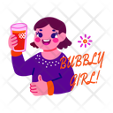 پیش‌نمایش فایل bubbly-girl-13194282 از پک مجموعه استیکر دخترانه بامزه