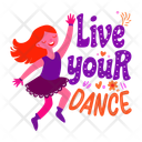پیش‌نمایش فایل dancing-13194290 از پک مجموعه استیکر دخترانه بامزه