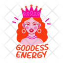 پیش‌نمایش فایل goddess-energy-13194304 از پک مجموعه استیکر دخترانه بامزه